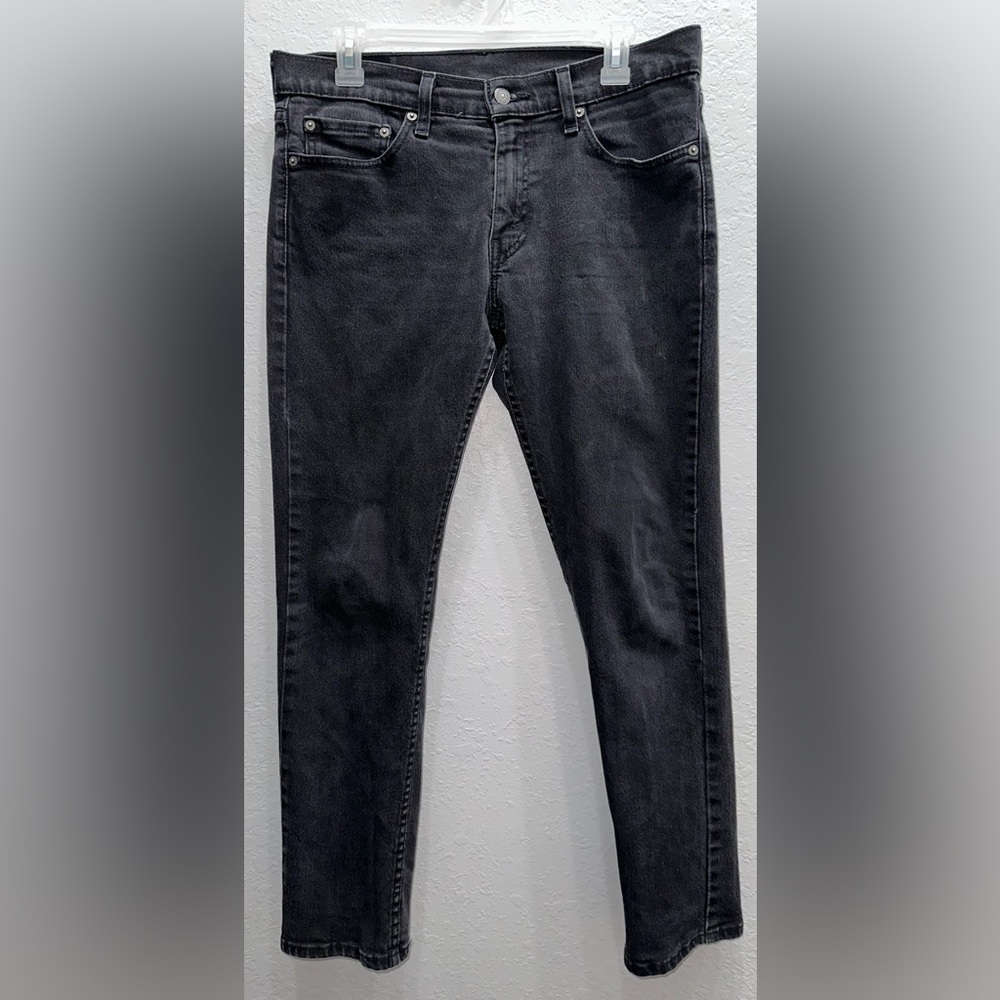 Men’s Levi’s 511 Black Denim Jeans Size 31x30